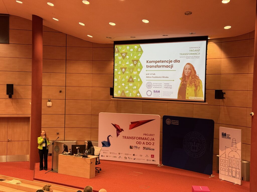 Local Dialogue for a Sustainable Future: SAMExperience at the “Trójkąt Transformacji” Conference